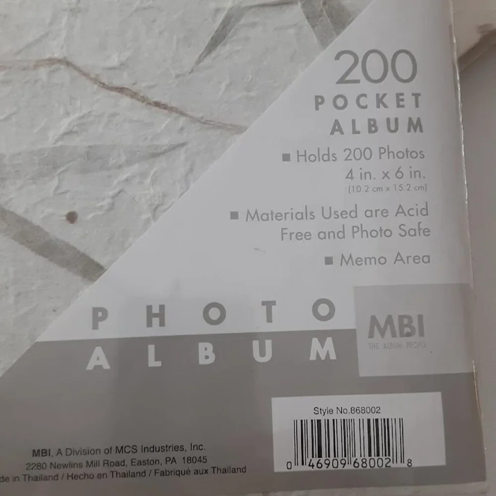 Fancy Photo Albums - set of (2) NEW